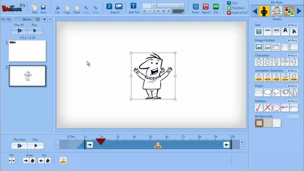 How To Make An Animated Video For YouTube For Free